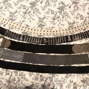 Lot of 5 Belts